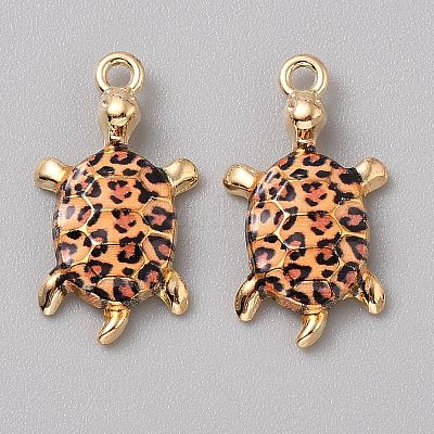 Подвески из эмали и сплава&nbsp;FIND-CJC0027-01G-02-1