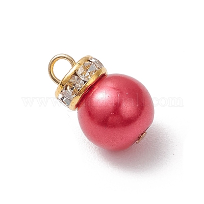 12 шт. стеклянные жемчужины PALLOY-TA00294-1