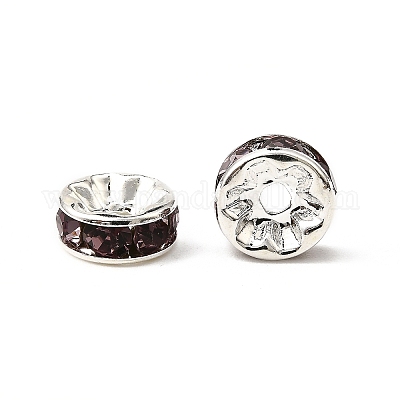 Латунь марки А горный хрусталь Spacer бисер RSB038NF-16-1