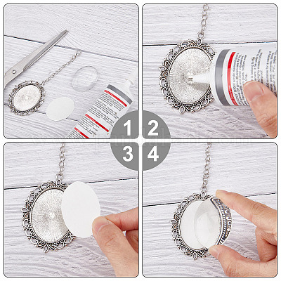 Наборы для изготовления кулонов своими руками DIY-SC0020-65-1