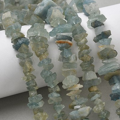 Природные Аквамарин бисер нитей&nbsp;G-L650-A01-01-1