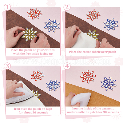 6 шт. 6 цвета снежинки блестящие стеклянные стразы горячей фиксации DIY-FG0007-62-1