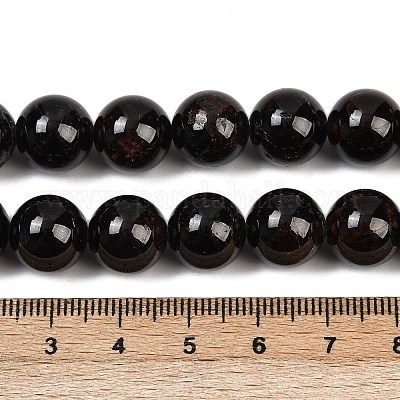 Натуральный гранат шарик нити G-P217-33-11mm-01-1