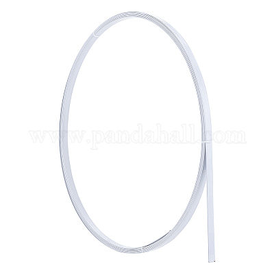 Стальные косточки с пластиковым покрытием для свадебного платья DIY-WH0304-604A-1