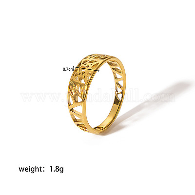 Полое кольцо из нержавеющей стали 304 NC4240-2-1