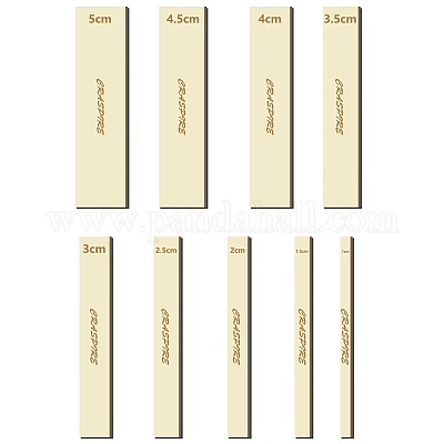 9 шт. 9 стильных деревянных кольца-кольца макраме для изготовления поделок DIY-WH0545-009-1