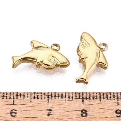 Подвески в виде акул из нержавеющей стали 304 STAS-T069-09G-1