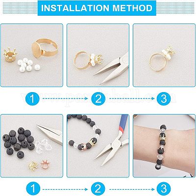 Латунные микро проложить класса AAA кубического циркония бусы ZIRC-NB0001-48-1