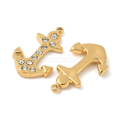 Подвески из нержавеющей стали 304 с кристаллами и стразами STAS-U057-23G-1