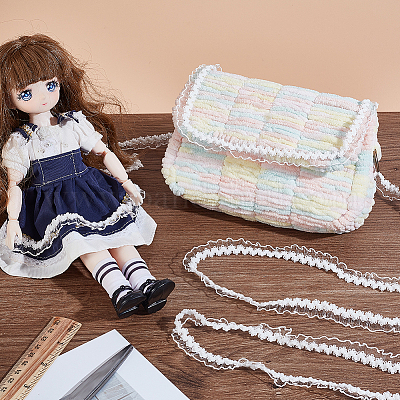 25 м полиэстеровых эластичных кружевных лент OCOR-PH0006-27A-1