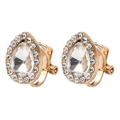 Клипсы из сплава силикона EJEW-Z120-02G-02-1