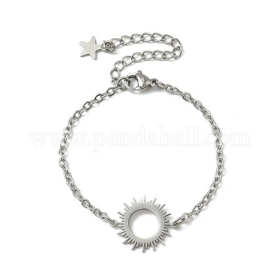 Браслеты Sun Link из нержавеющей стали 304 BJEW-F500-04P-1