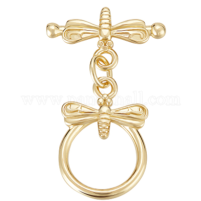 8шт латунные застежки KK-BBC0009-91-1