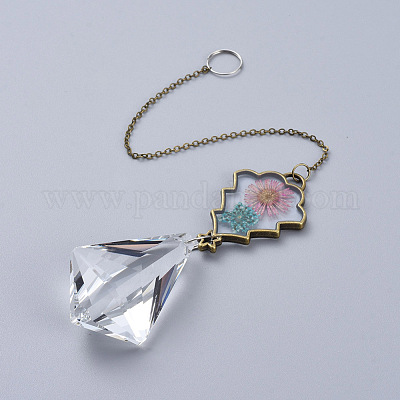 Хрустальная люстра призмы AJEW-G025-D05-1