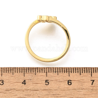 Латунные манжеты для женщин RJEW-U044-H-1