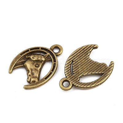 Сплавочные подвески тибетского стиля TIBE-B003-19AB-1