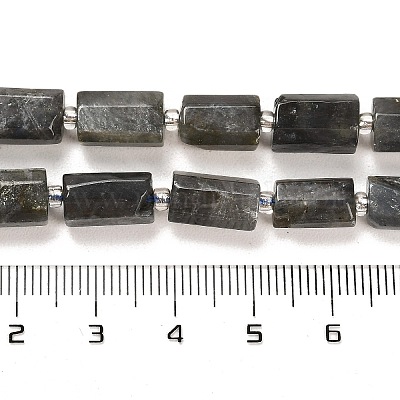 Натуральные нити бус из ларвикита G-G068-A21-01-1