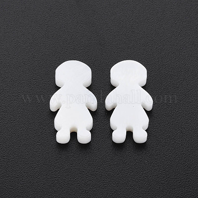 Бусины из натуральных пресноводных ракушек SHEL-S276-155-1