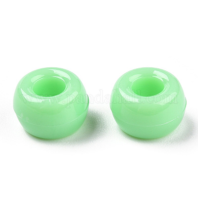 Непрозрачные пластиковые бусины KY-T025-01-F07-1