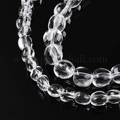 Природных кристаллов кварца бисер нитей G-N347-06-1