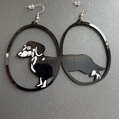 Акриловые серьги болтающийся&nbsp;FS-WG2019C-05-1