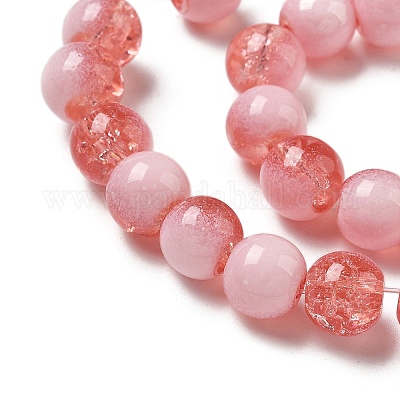 Стеклянные бусины кракле X1-GLAA-U001-8mm-13-1