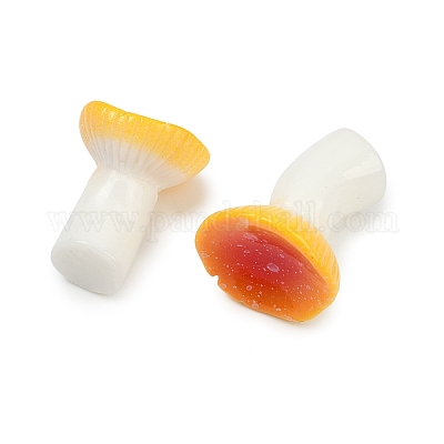 Украшения из смолы на тему грибов DJEW-S002-01E-1