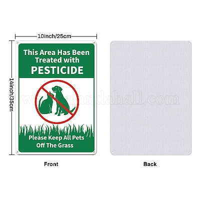 Уф-защищенный и водонепроницаемый алюминиевый предупреждающие знаки AJEW-WH0111-H11-1