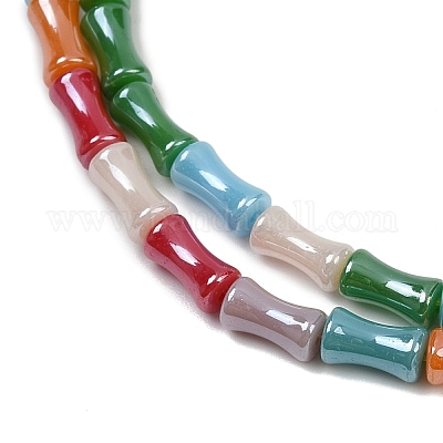 Стеклянные бусины с гальваническим покрытием  LAMP-S070-07A-1