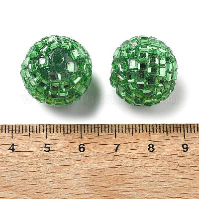 Акриловые стразы бусины OACR-D307-01B-20mm-1