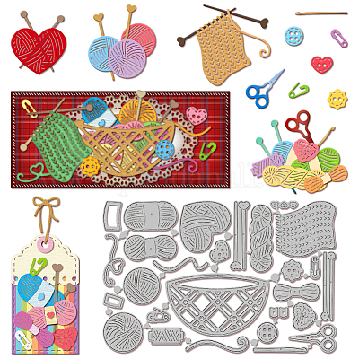 Вязаная тема DIY-WH0309-1918-1