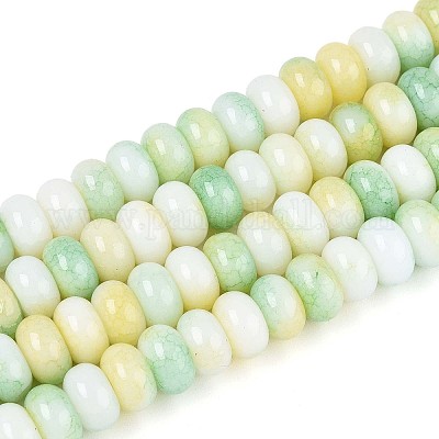 Стеклянные бусины GLAA-N059-5x8mm-45-1