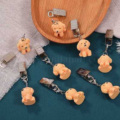 8 шт. утяжелители для скатерти из смолы для собак HJEW-SW00128-15-1