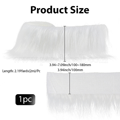 1 шт. искусственная шерстяная ткань AJEW-GF0011-14B-1