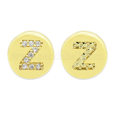 Латунные микропаве из прозрачного кубического циркония KK-T030-LA843-ZX3-1