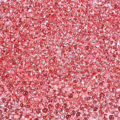 6/0 прозрачная стеклянная бахрома с краской для выпечки SEED-N006-06F-1