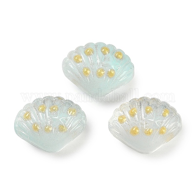 Бусы лэмпворк ручной работы LAMP-I027-11G-1