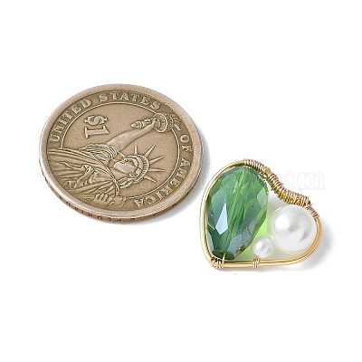 Стеклянные подвески PALLOY-JF03475-1