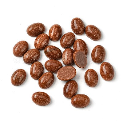 Синтетические голдстоуновские кабошоны G-A094-01B-57-1