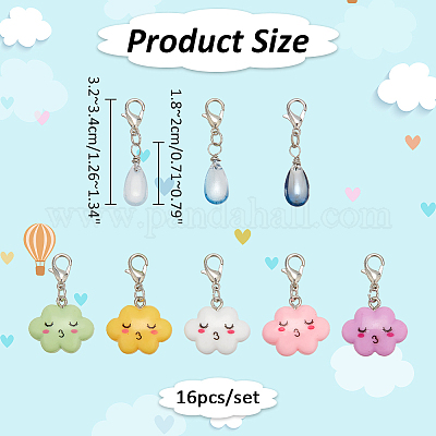 Маркеры петель «капля» и «облако» HJEW-AB00545-1