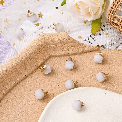 Натуральные белые нефритовые подвески G-S359-015I-1