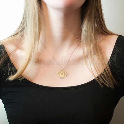 18 шт. 9-х стильный кулон из нержавеющей стали 304 STAS-FH0001-77-1