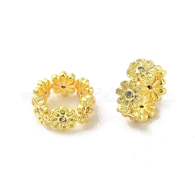 Стойки обшивки латунные бусины KK-B088-01C-03G-1