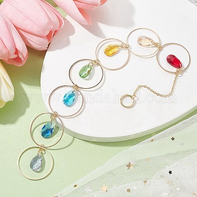 Ловцы солнца из граненого стекла&nbsp;HJEW-JM01649-02-1