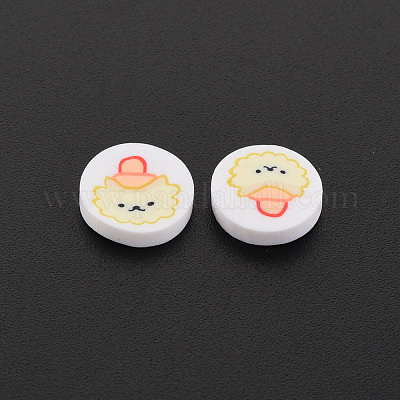 Кабошоны из полимерной глины ручной работы CLAY-N006-150-1