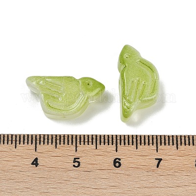 Прозрачные стеклянные бусины DGLA-E004-13F-1