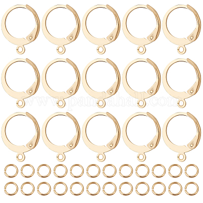 100 шт. фурнитура для сережек из нержавеющей стали 304 STAS-BBC0002-68-1