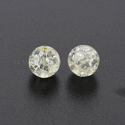 Прозрачных бусин акриловые треск MACR-S373-66-N01-1