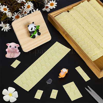 Трапециевидные акриловые двухсторонние наклейки DIY-WH0678-62B-1