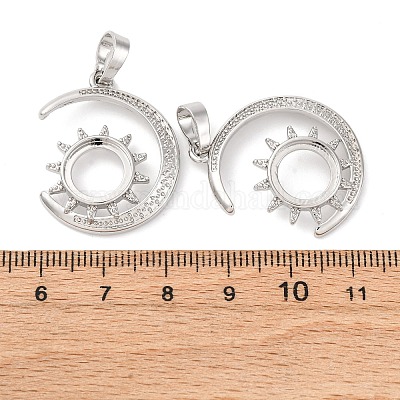 Сеттинги для кулона (кабошонов) KK-U074-23P-1